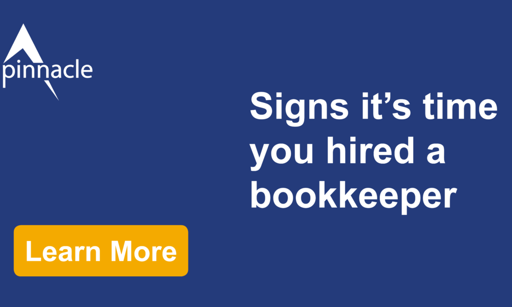 Signs it's time you hired a bookkeeper